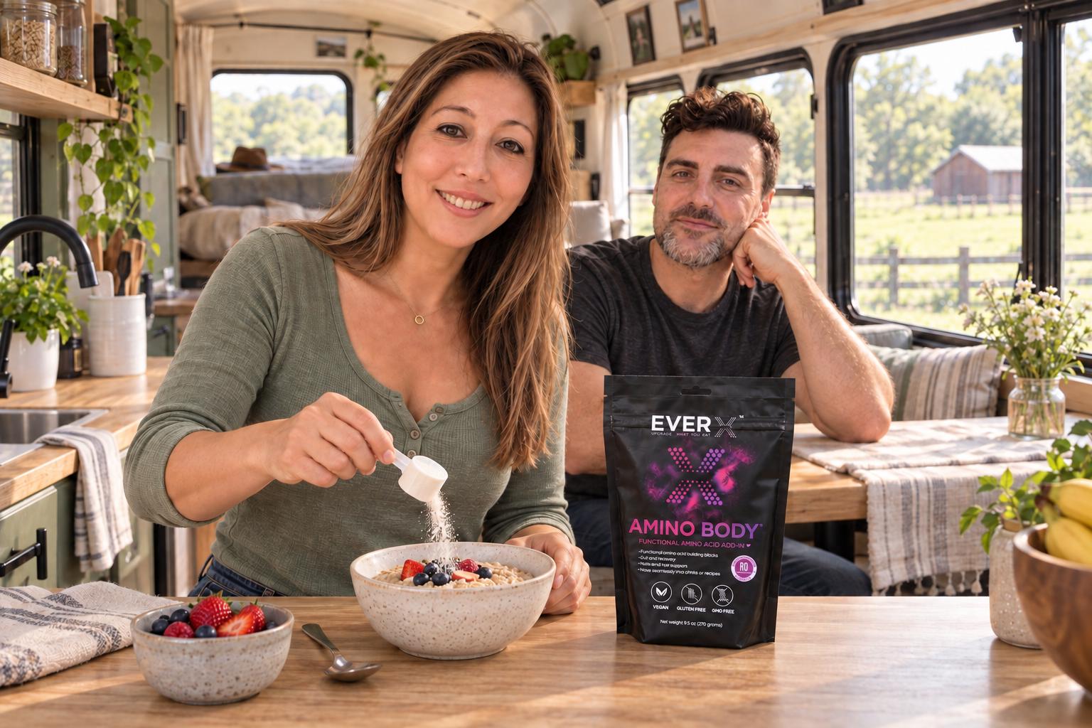 Rachael and Josh Moyer, EverX cofounders
